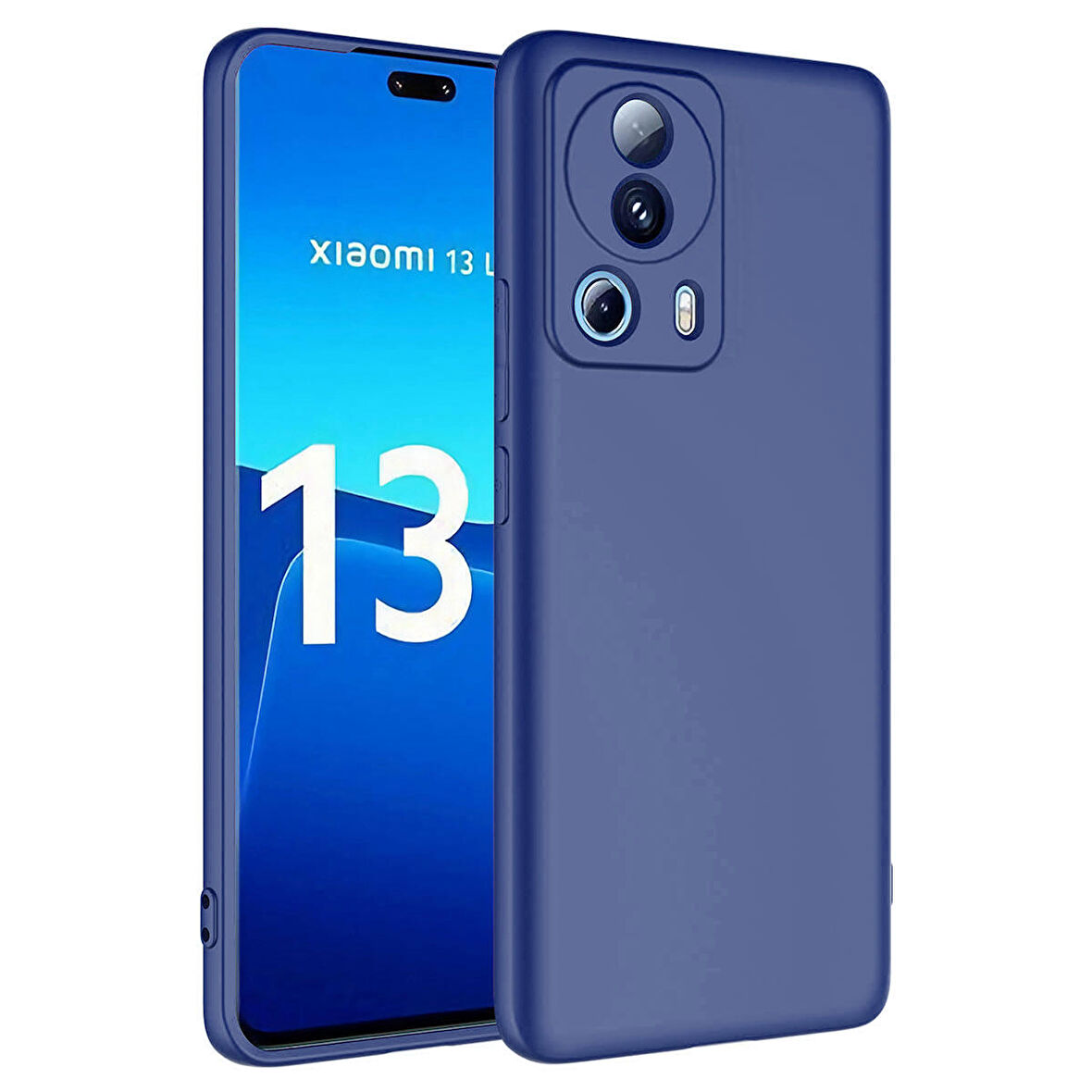 Forzacase Xiaomi 13 Lite uyumlu Liquid Serisi İçi Kadife Lansman Silikon Kılıf