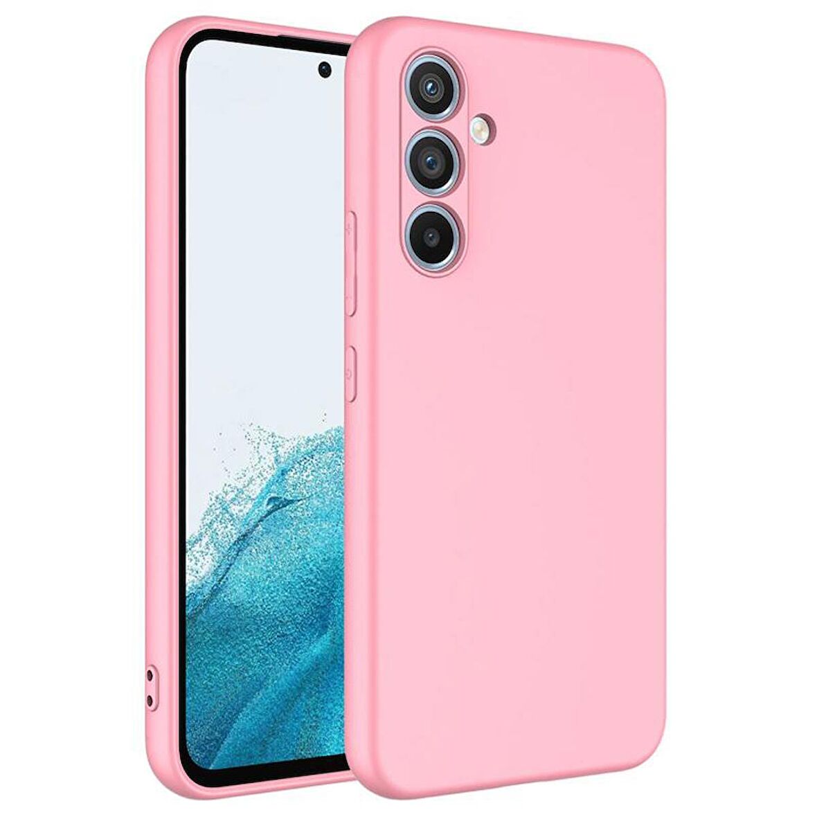 Forzacase Samsung Galaxy A34 uyumlu Liquid Serisi İçi Kadife Lansman Silikon Kılıf