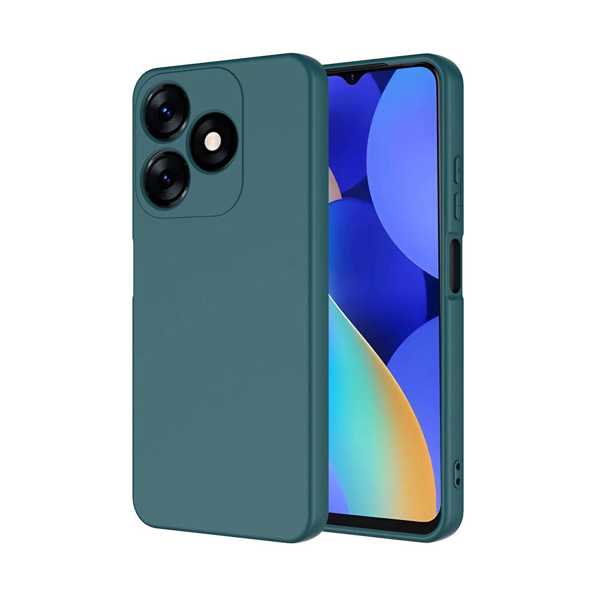 Forzacase Tecno Spark 10 4G uyumlu Liquid Serisi İçi Kadife Lansman Silikon Kılıf