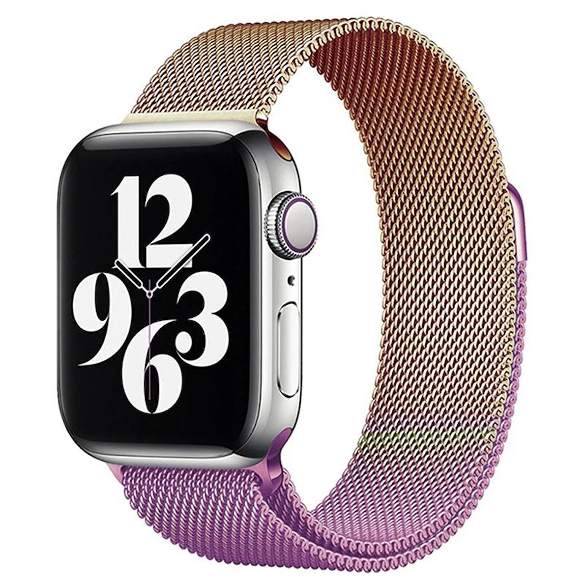 Forzacase Apple Watch 9 41mm ile uyumlu Metal Mıknatıslı Kordon Kayış - FC158