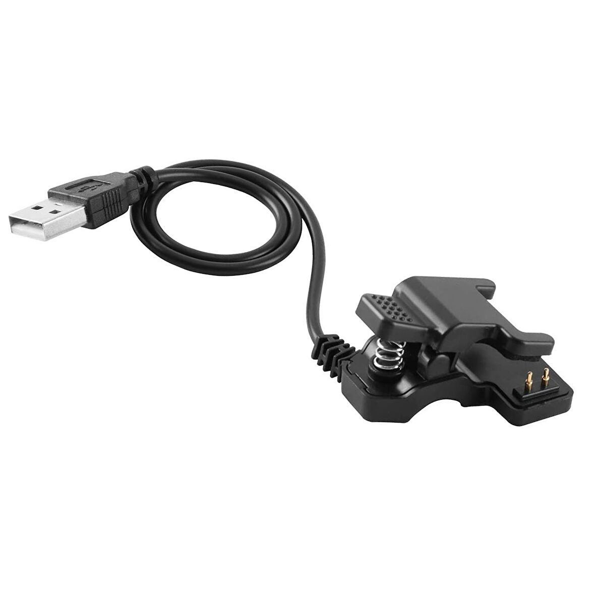 Forzacase 2 Pin 3.0 mm Konnektör Akıllı Saatler ile uyumlu Mandallı USB Şarj Kablosu - FC1057
