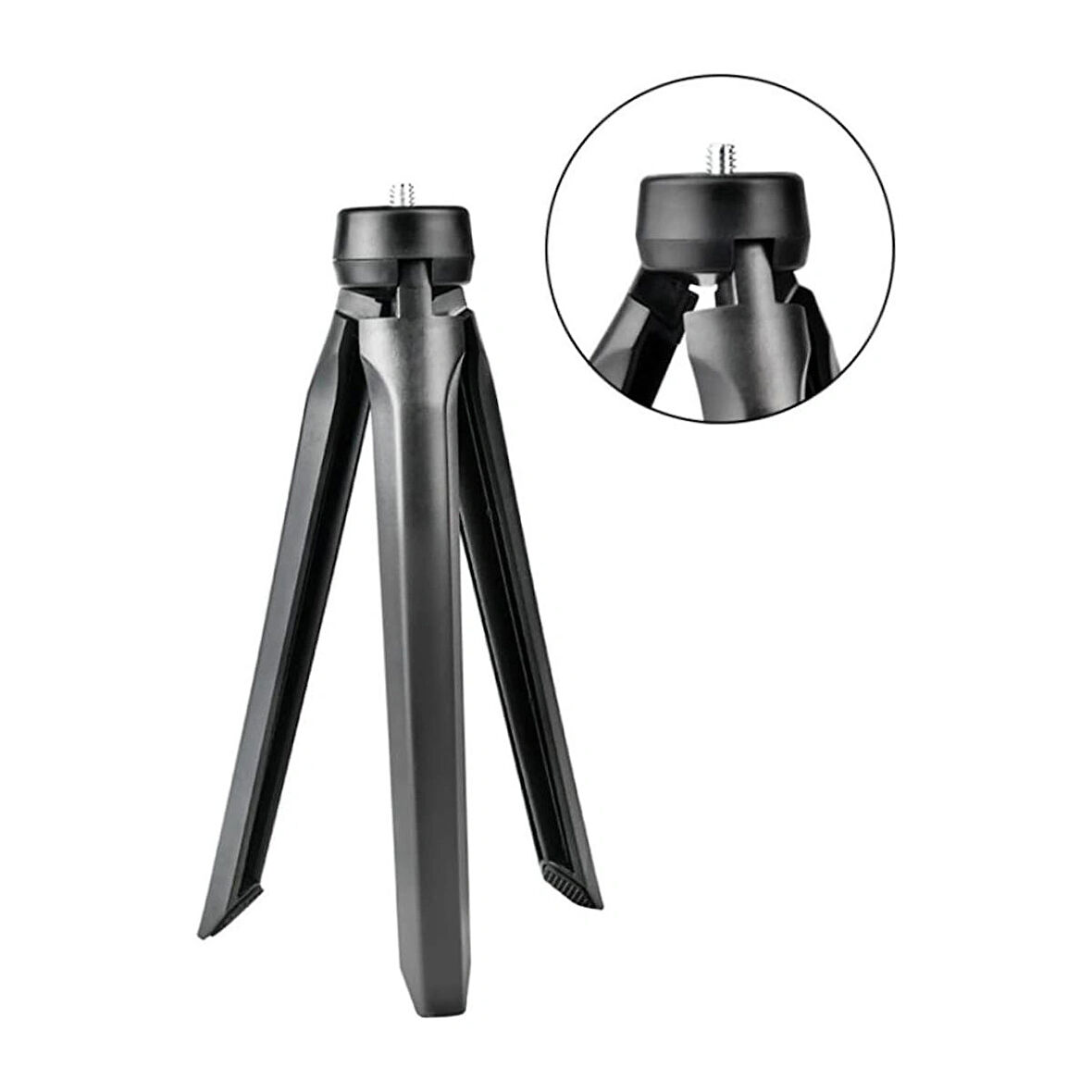 Forzacase 3 Ayak Mini Kamera Lens Işık Tripodu 1/4 Vida Uyumlu Kamera Sabitleyici - FC1074