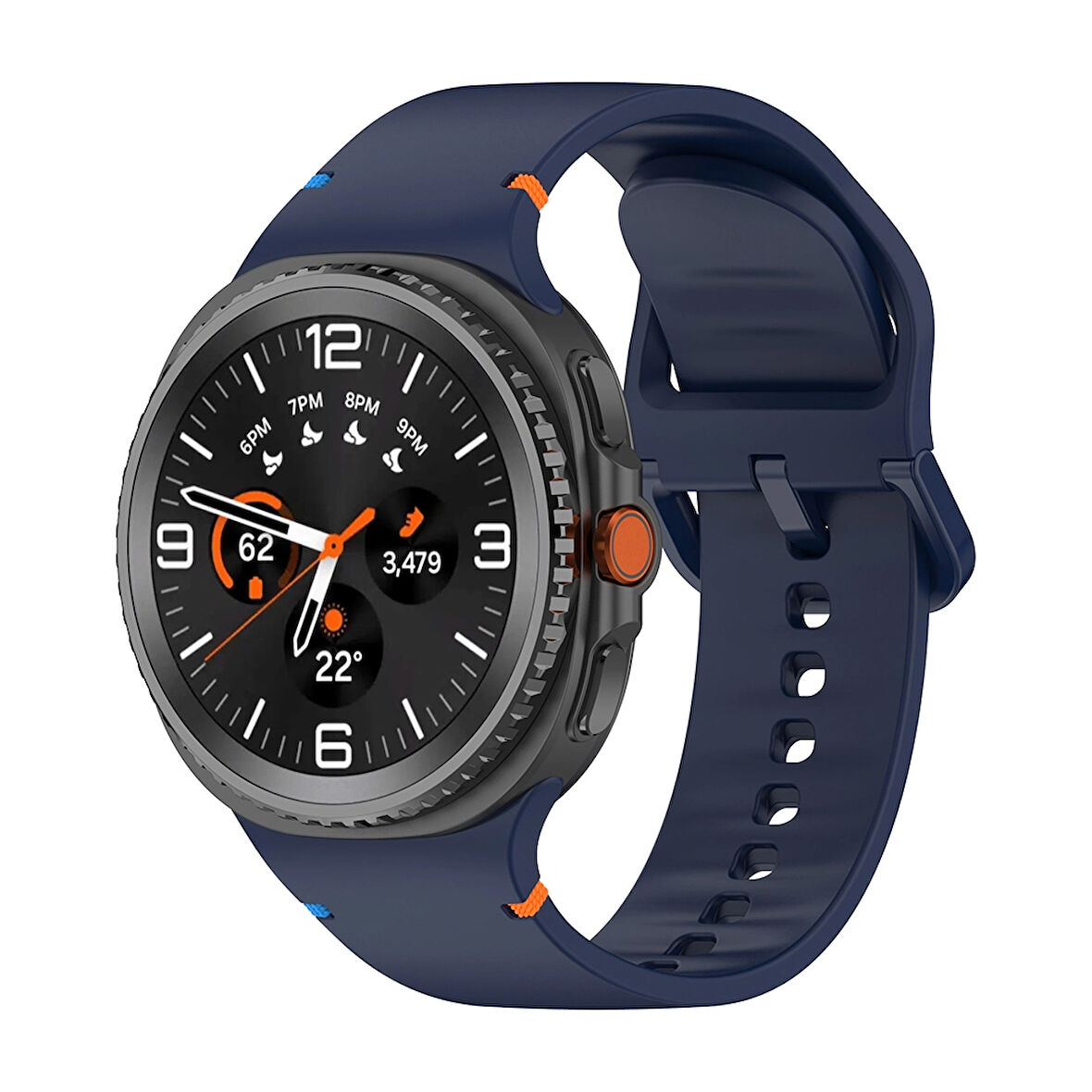 Forzacase Samsung Galaxy Watch 8 40 mm ile uyumlu Tokalı Silikon Kordon Kayış - FC1092