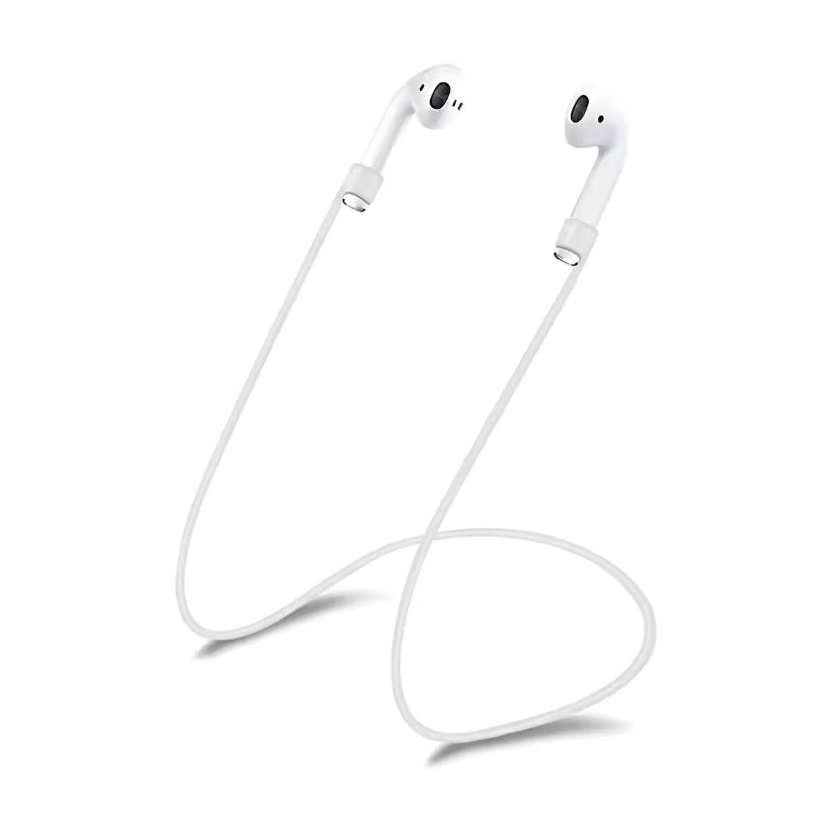 Forzacase AirPods 1 2 3 4 Pro 1-2. Nesil ile Uyumlu Manyetik Mıknatıslı Silikon Kulaklık İpi - FC1097