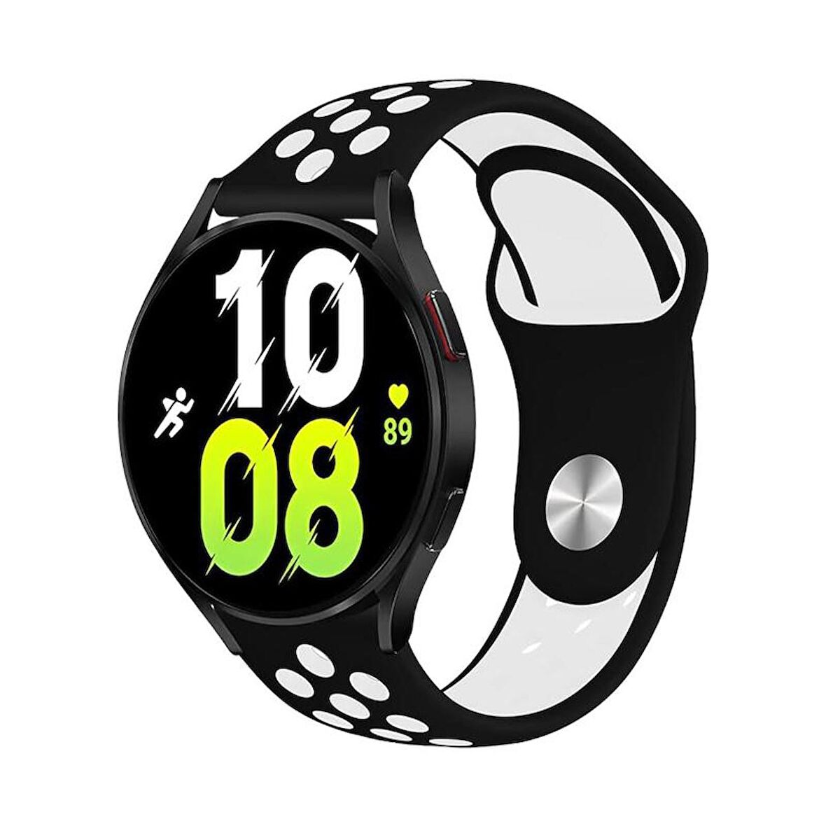 Forzacase Huawei Watch GT2 Pro 46mm uyumlu Delikli Silikon Kordon Kayış - FC137