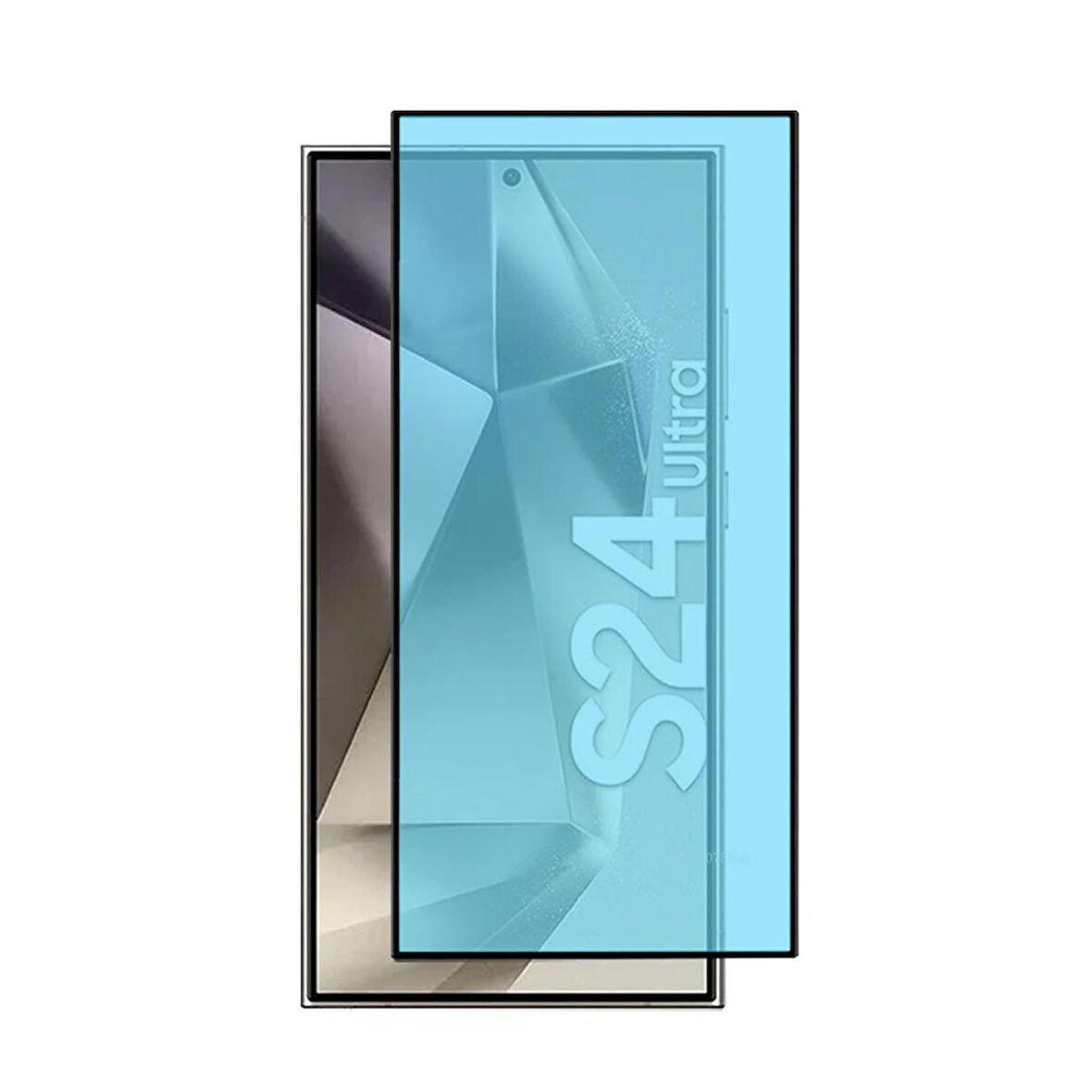 Forzacase Samsung Galaxy S24 Ultra için Çerçeveli Polymer Nano Esnek Ekran Koruyucu Film - FC336