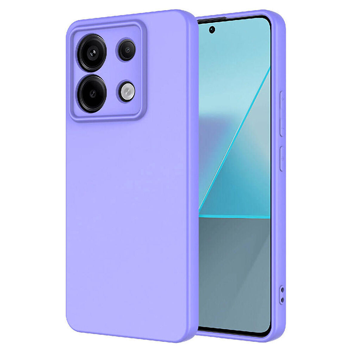 Forzacase Xiaomi Redmi Note 13 Pro 5G ile uyumlu Liquid Serisi İçi Kadife Lansman Silikon Kılıf