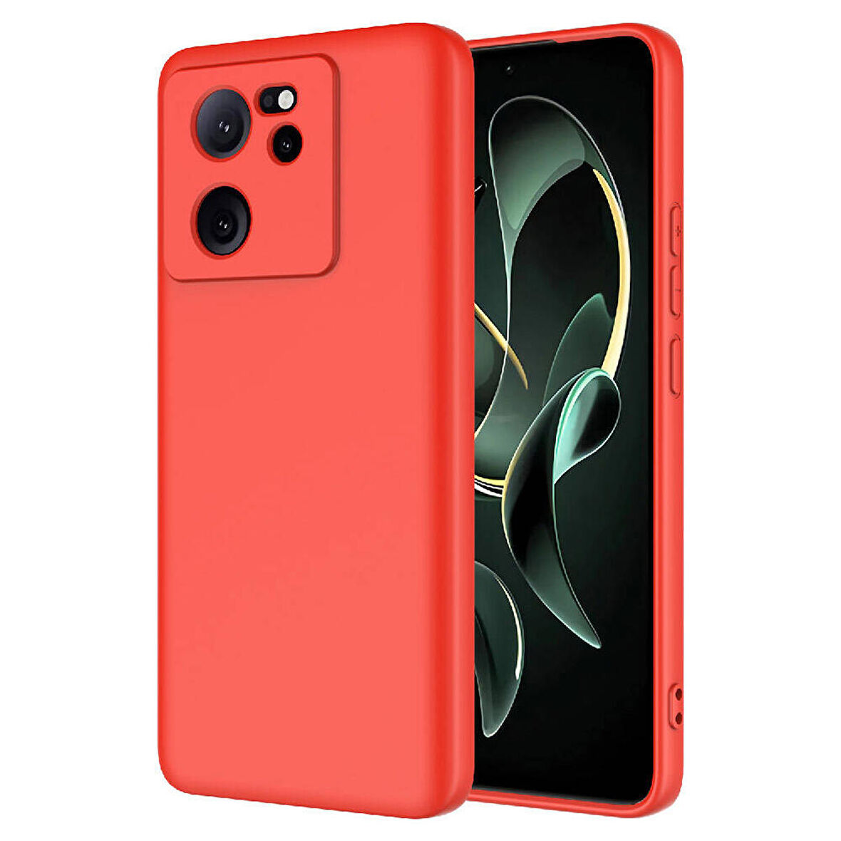 Forzacase Xiaomi Mi 13T ile uyumlu Liquid Serisi İçi Kadife Lansman Silikon Kılıf