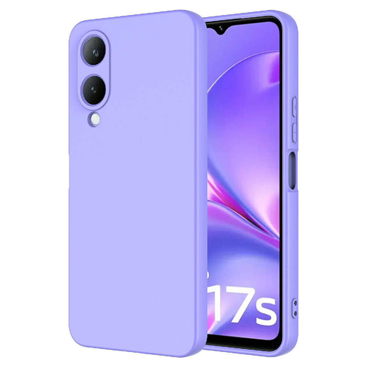 Forzacase Vivo Y17S ile uyumlu Liquid Serisi İçi Kadife Lansman Silikon Kılıf