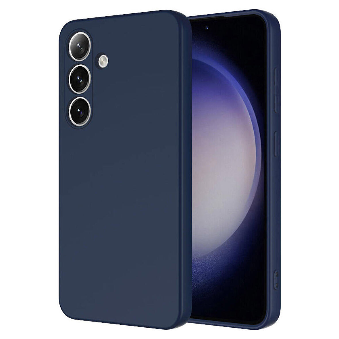 Forzacase Samsung Galaxy S24 ile uyumlu Liquid Serisi İçi Kadife Lansman Silikon Kılıf