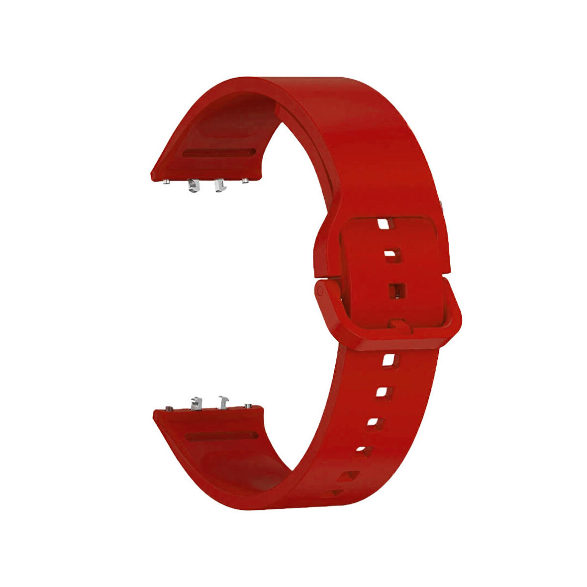 Forzacase Samsung Galaxy Fit 3 için Tokalı Silikon Kordon Kayış - FC440