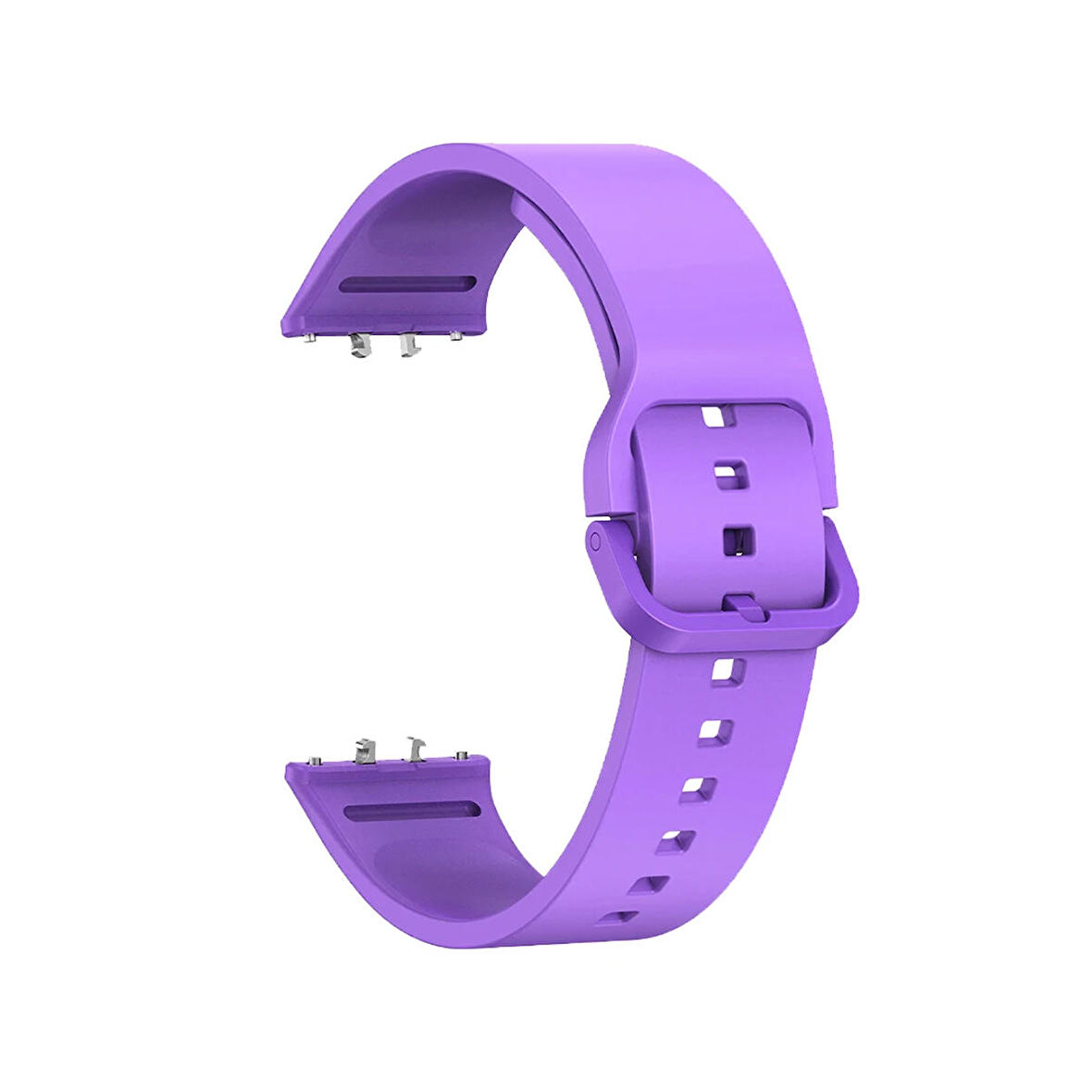 Forzacase Samsung Galaxy Fit 3 için Tokalı Silikon Kordon Kayış - FC440