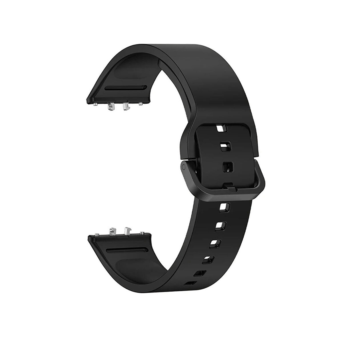 Forzacase Samsung Galaxy Fit 3 için Tokalı Silikon Kordon Kayış - FC440