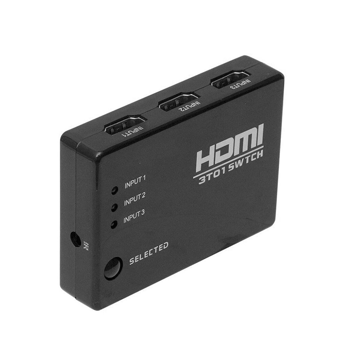 Forzacase 3 Giriş 1 Çıkış Kumandalı HDMI Çoklayıcı 5in1 Switch 1080p Full HD - FC1112