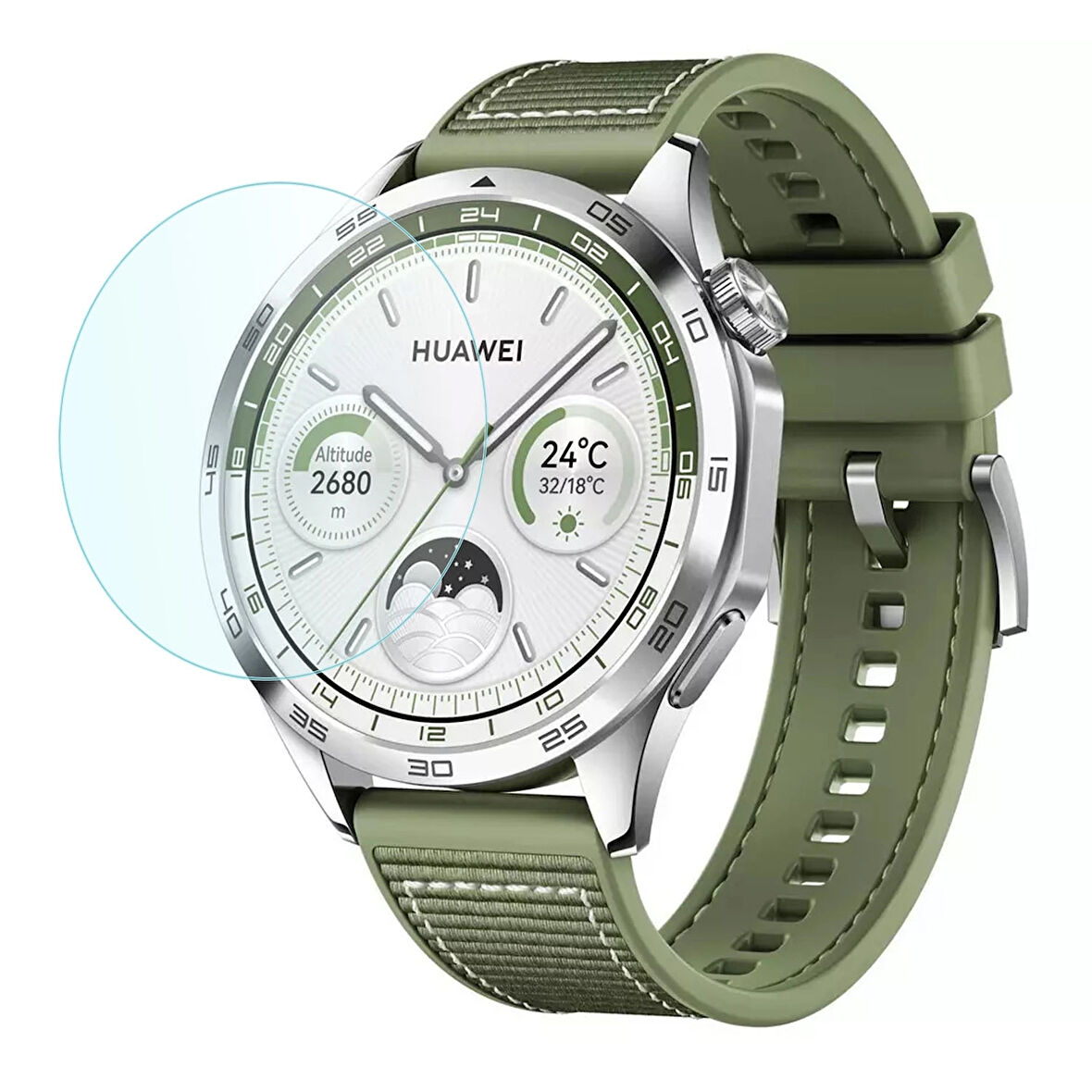Forzacase Huawei Watch GT 4 46mm ile uyumlu Nano Esnek Ekran Koruyucu Film - FC1116