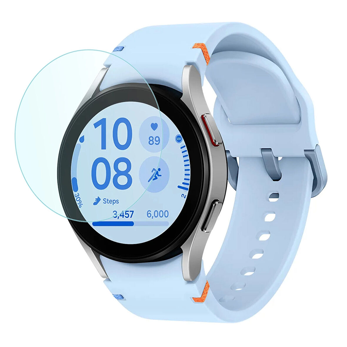 Forzacase Samsung Galaxy Watch FE 40mm ile uyumlu Nano Esnek Ekran Koruyucu Film - FC1116