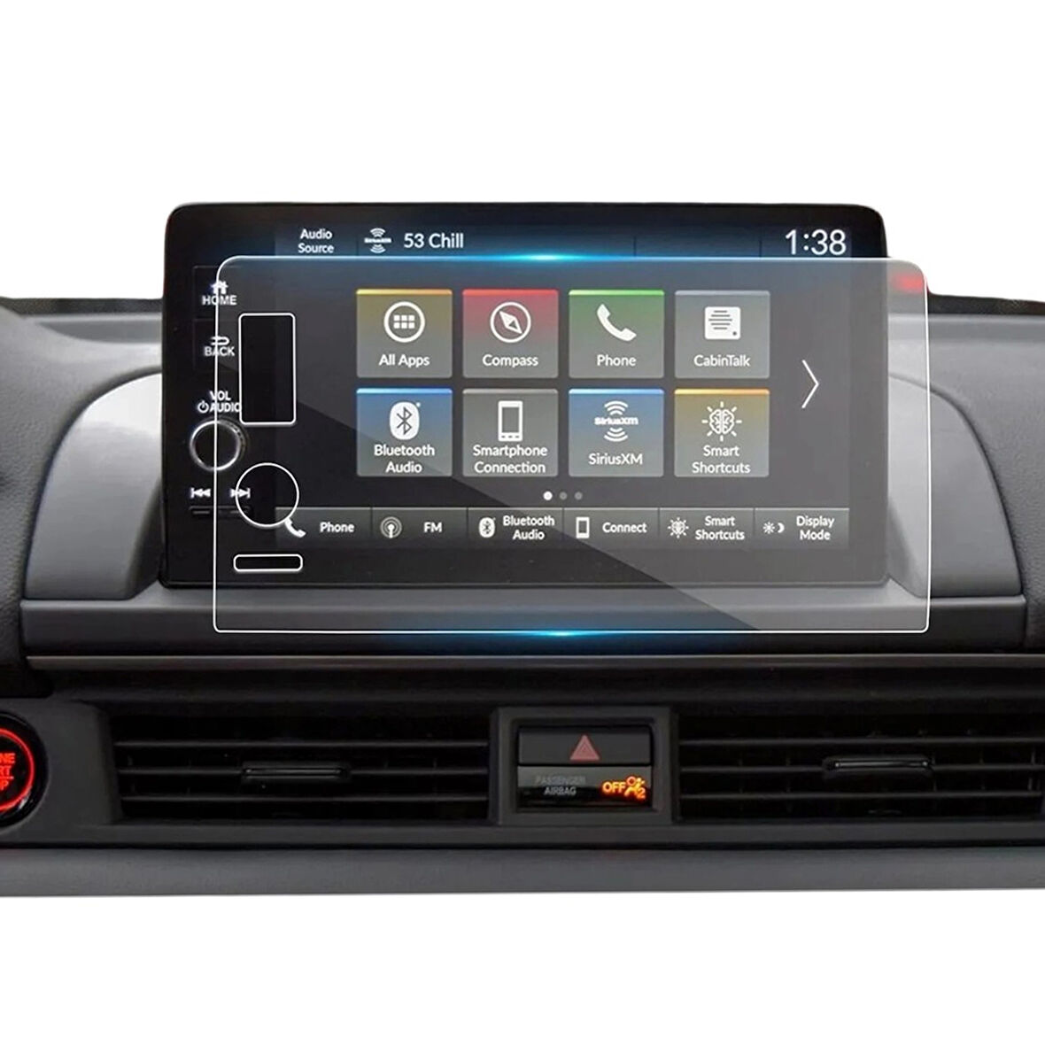 Forzacase Honda Civic 2021-2025 Navigasyon Multimedya uyumlu Nano Ekran Koruyucu Film - FC1117