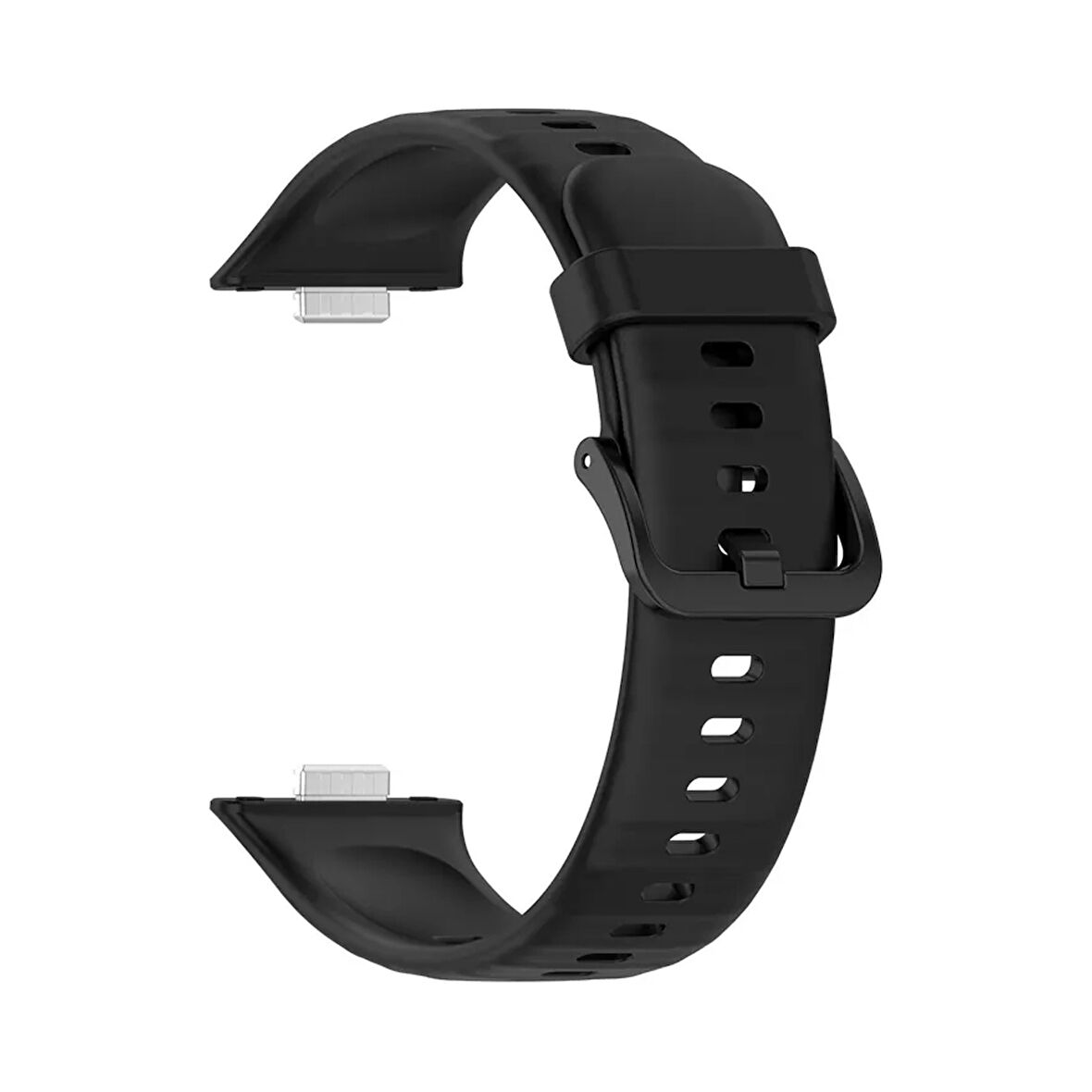 Forzacase Huawei Watch Fit 3 / 4 / 4 Pro ile uyumlu Silikon Kordon Kayış - FC1135