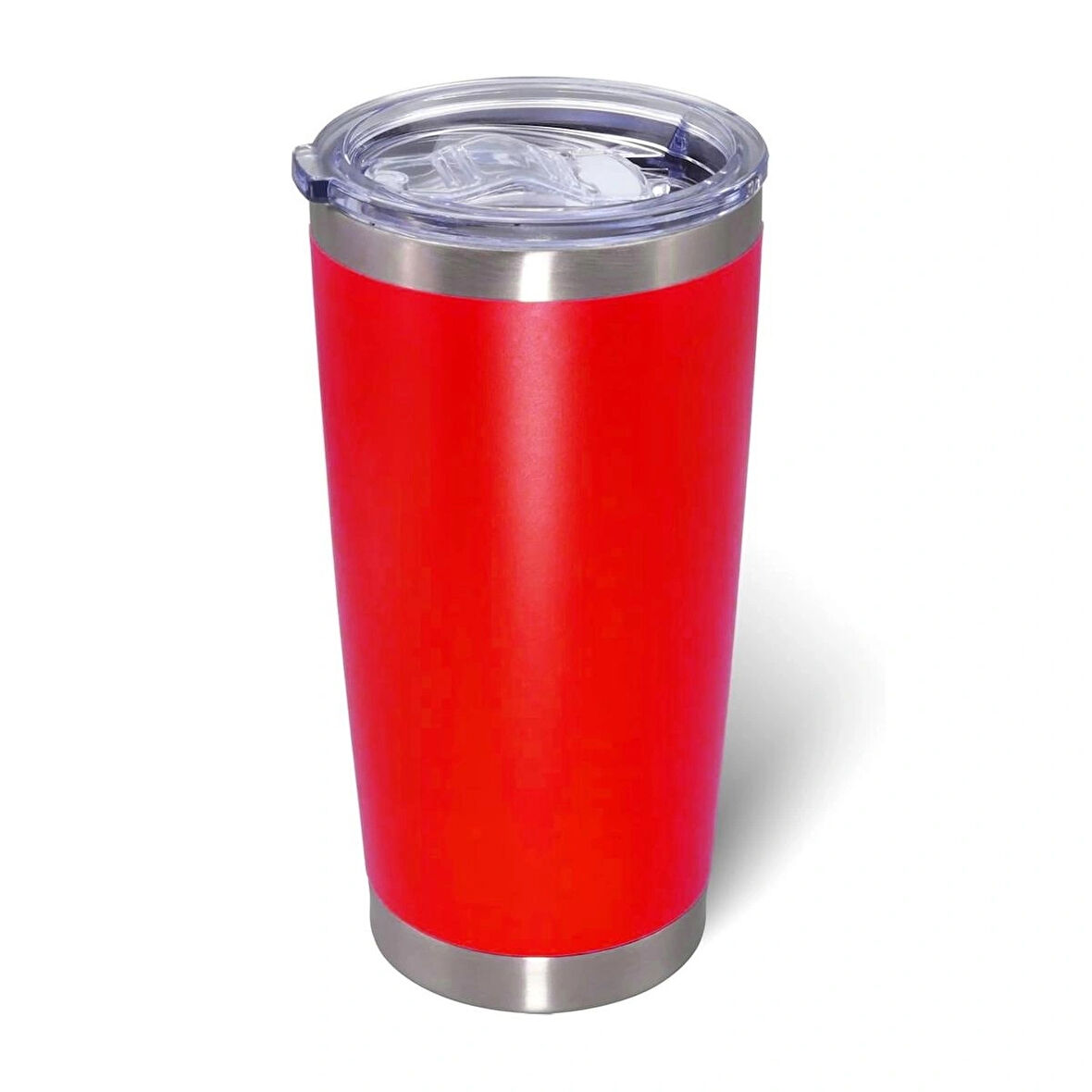 Forzacase Çift Katmanlı Paslanmaz Çelik Pipet Girişli 600ml Sıcak Soğuk Tutan Bardak Termos Mug - FC1142