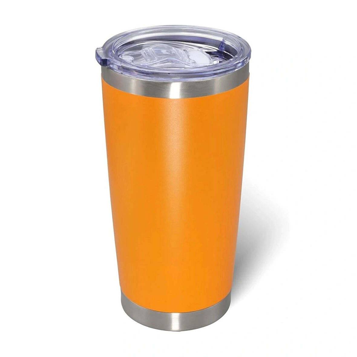 Forzacase Çift Katmanlı Paslanmaz Çelik Pipet Girişli 600ml Sıcak Soğuk Tutan Bardak Termos Mug - FC1142