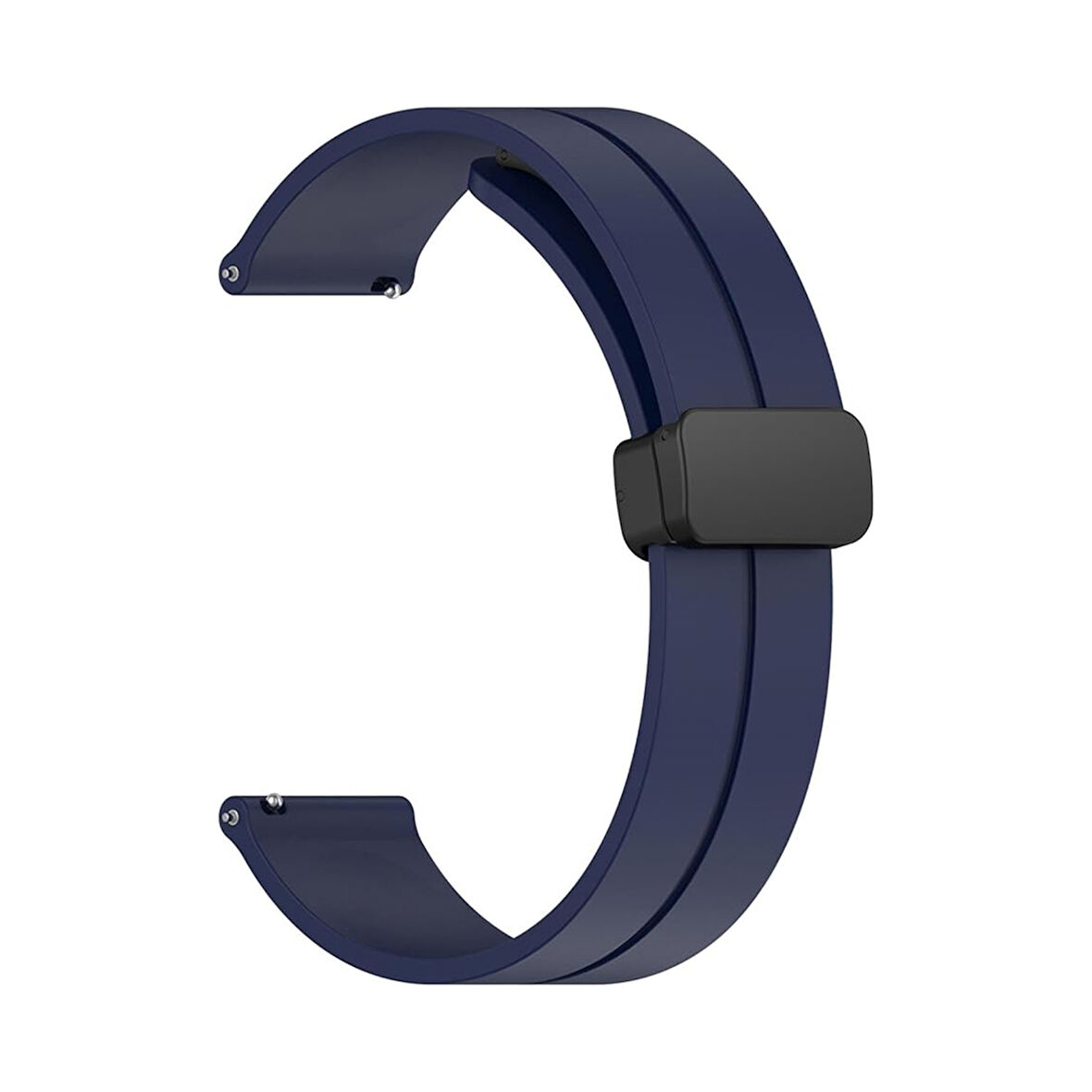 Forzacase Xiaomi Watch S4 / S4 Sport ile uyumlu Manyetik Tokalı 22mm Silikon Kordon Kayış - FC144