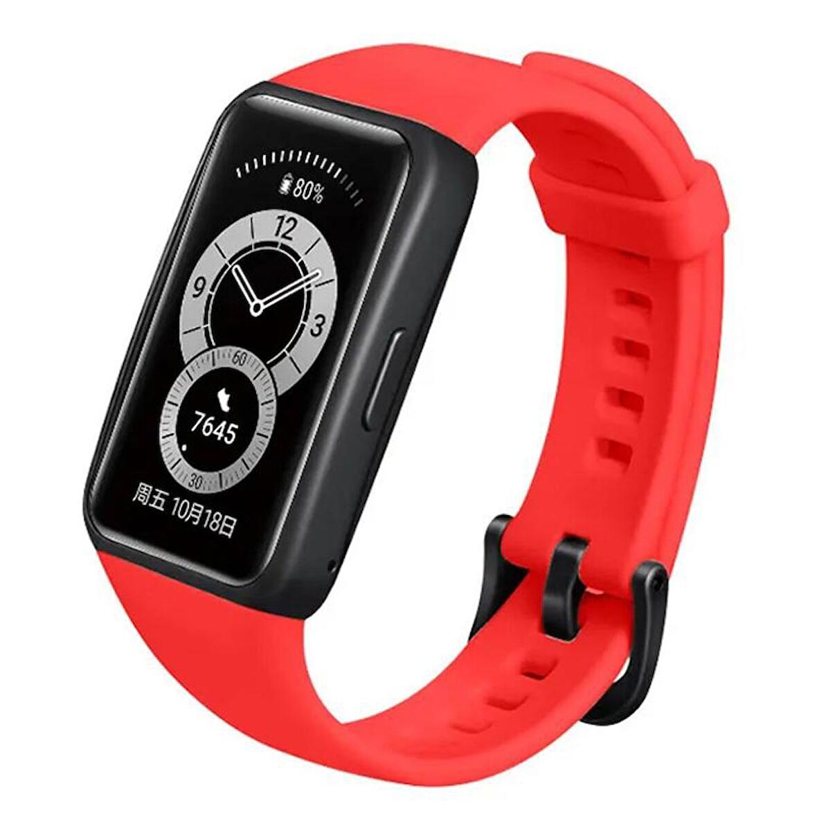 Forzacase Honor Band 6 için Silikon Kordon Kayış - FC147