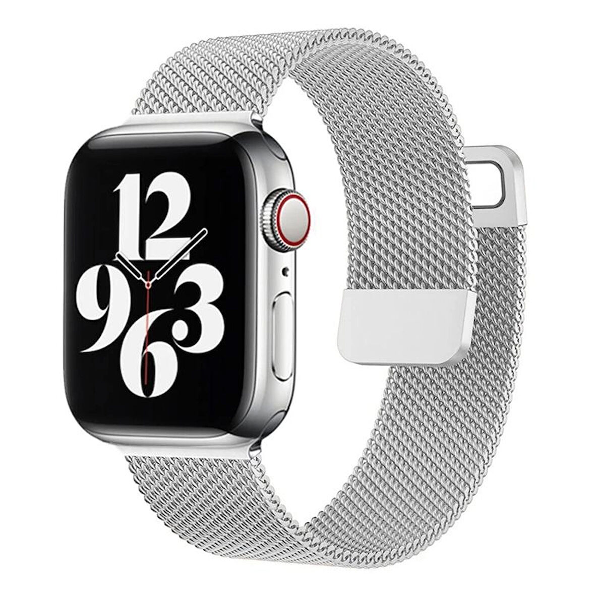 Forzacase Apple Watch 11 46mm ile Uyumlu Metal Mıknatıslı Kordon Kayış - FC157