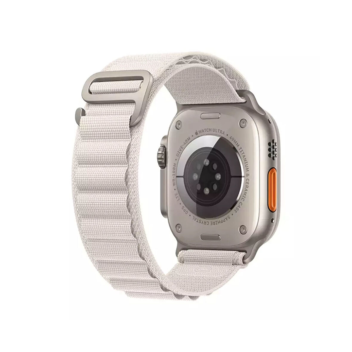 Forzacase Apple Watch Series 7 45mm ile uyumlu uyumlu Kancalı Kumaş Kordon Kayış - FC269