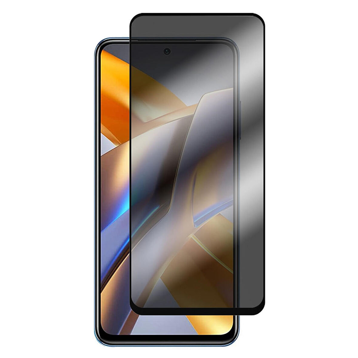 Forzacase Xiaomi Poco M5s için Privacy Hayalet Ekran Koruyucu Seramik Film - FC292