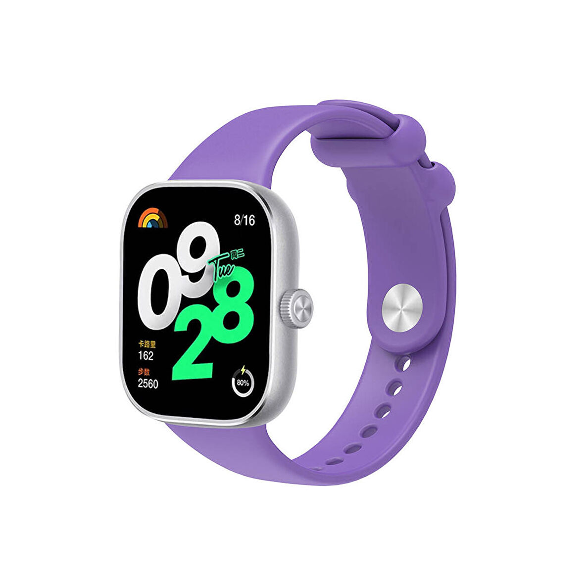 Forzacase Xiaomi Mi Band 8 Pro ile uyumlu Silikon Kordon Kayış - FC395