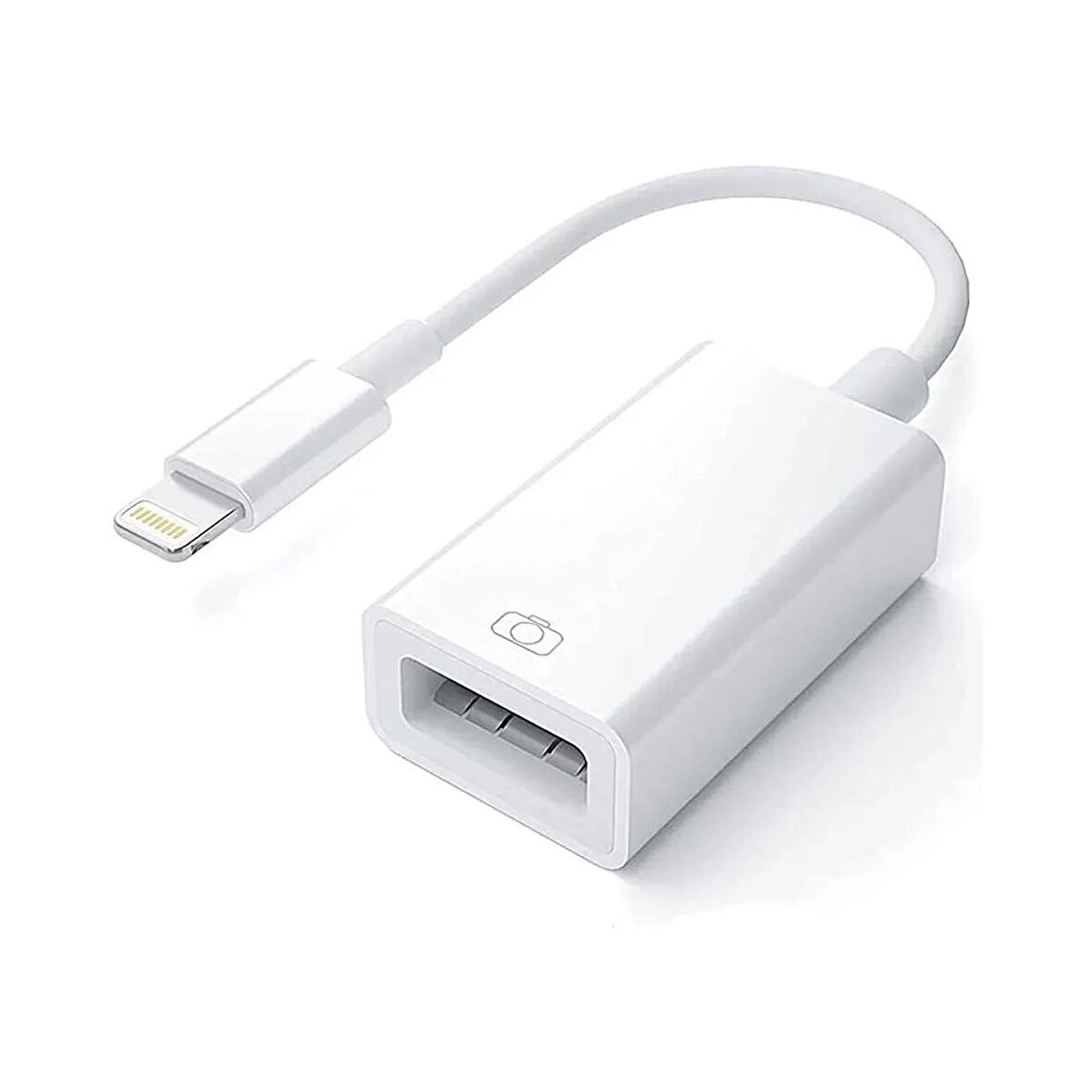 Forzacase iPhone iPad Lightning to USB Tak Çalıştır Kamera Adaptörü - FC490