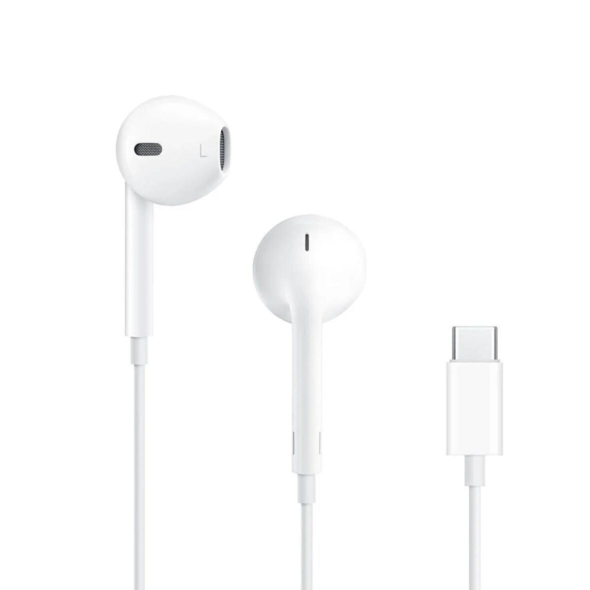 Forzacase Xiaomi Samsung Huawei Oppo Realme Uyumlu Type-C Kulaklık Kablolu Kulaklık - FC496
