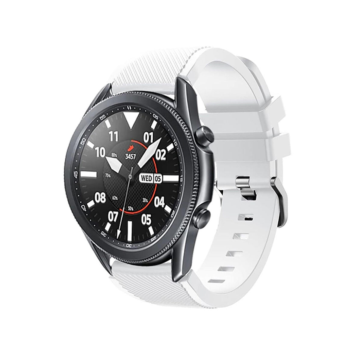 Forzacase Samsung Galaxy Gear S3 / Classic / Frontier için Tokalı Silikon Kordon Kayış - FC536