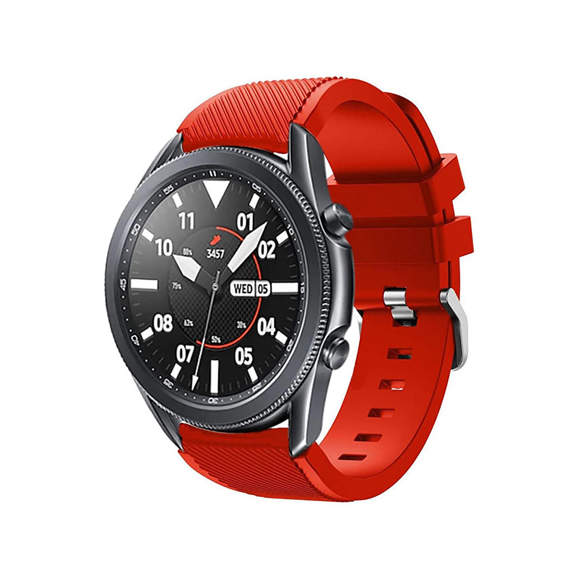 Forzacase Samsung Galaxy Gear S3 / Classic / Frontier için Tokalı Silikon Kordon Kayış - FC536