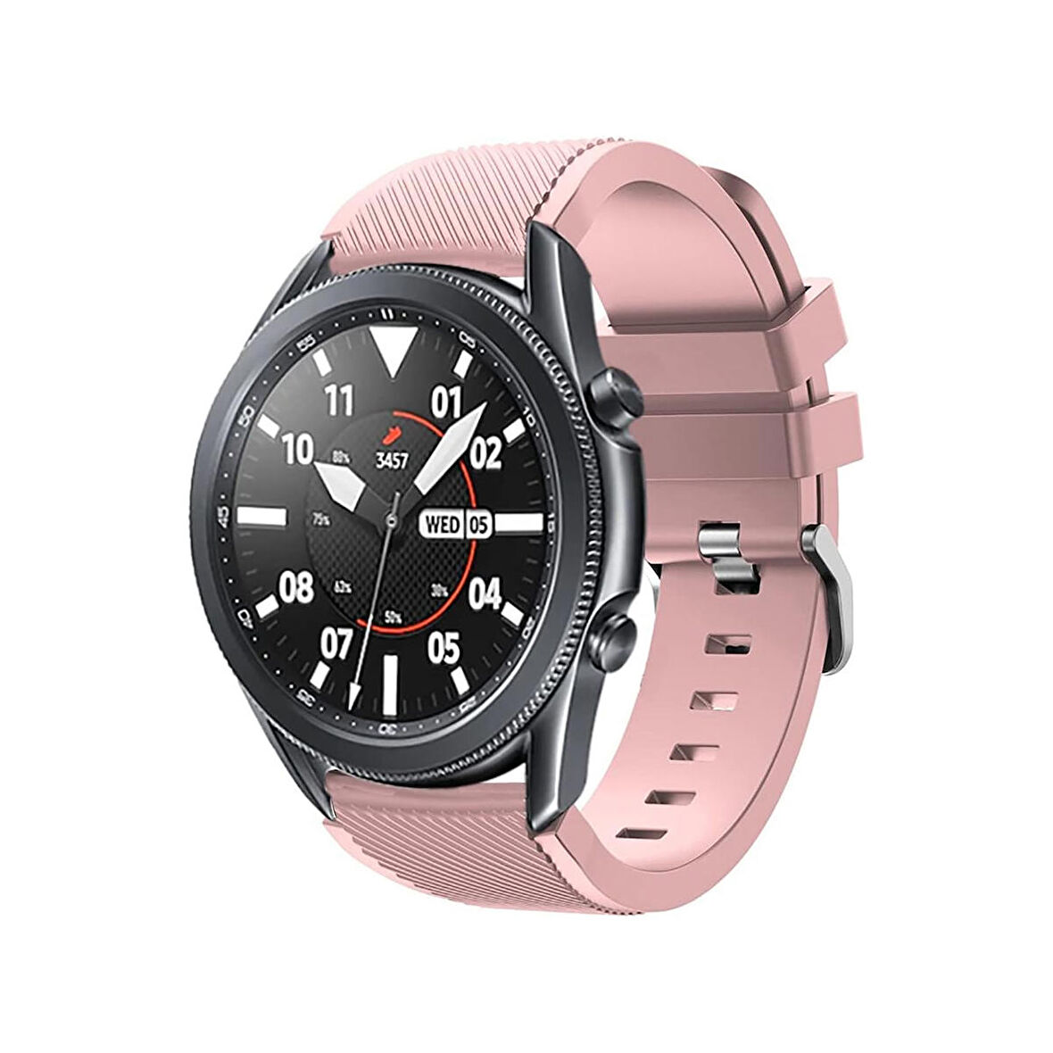 Forzacase Samsung Galaxy Gear S3 / Classic / Frontier için Tokalı Silikon Kordon Kayış - FC536