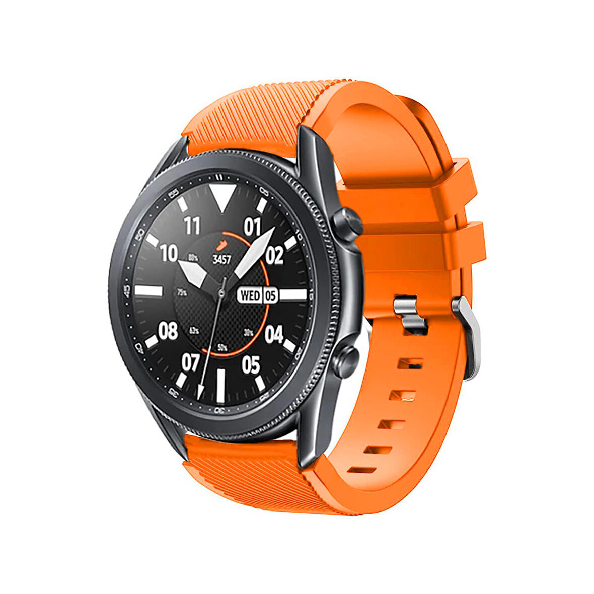 Forzacase Samsung Galaxy Gear S3 / Classic / Frontier için Tokalı Silikon Kordon Kayış - FC536