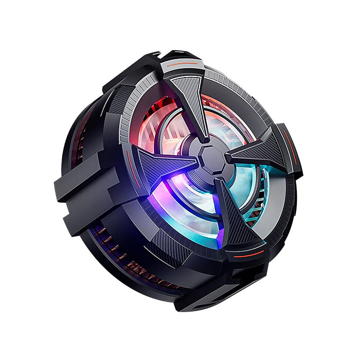 Forzacase Xiaomi Redmi K40 Gaming uyumlu 5500 RPM Kablolu RGB Işıklı Manyetik Soğutucu Fan - FC560