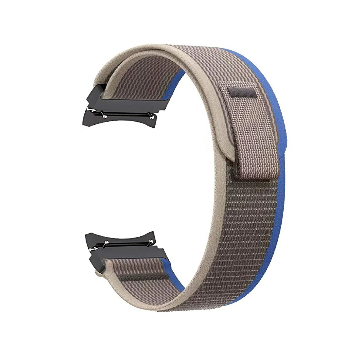 Forzacase Samsung Galaxy Watch 6 Classic 47mm ile uyumlu Trial Cırtlı Hasır Kumaş Kordon Kayış FC566