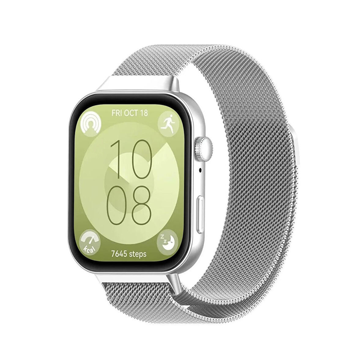Forzacase Huawei Fit 3 ile uyumlu Metal Mıknatıslı Manyetik Kordon Kayış - FC634
