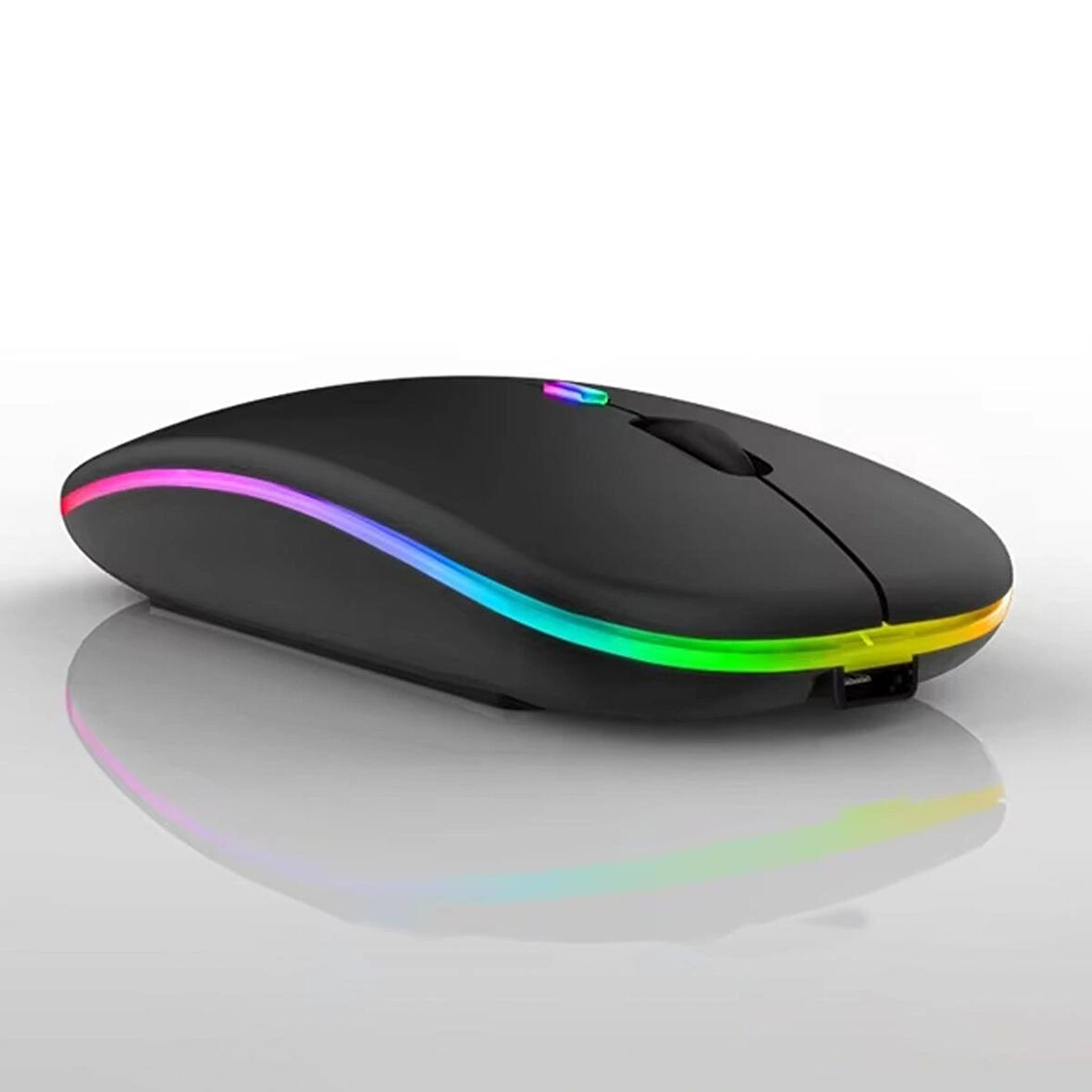 Forzacase 1600 DPI Şarj Edilebilir 2.4 GHz RGB Bluetooth Kablosuz Mouse - FC750