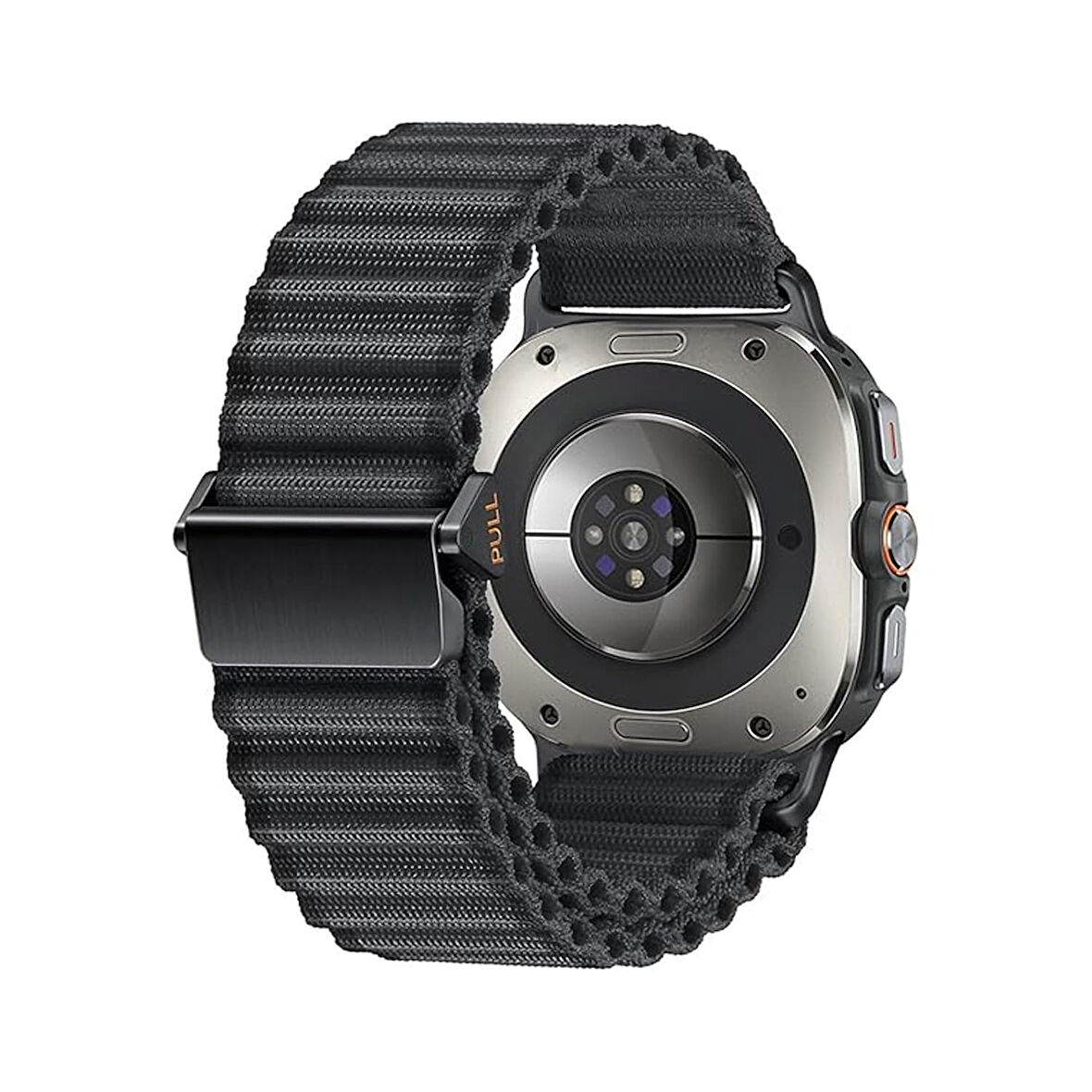 Forzacase Samsung Galaxy Watch 7 Ultra için Metal Tokalı Esnek Hasır Örgü Kordon Kayış - FC783