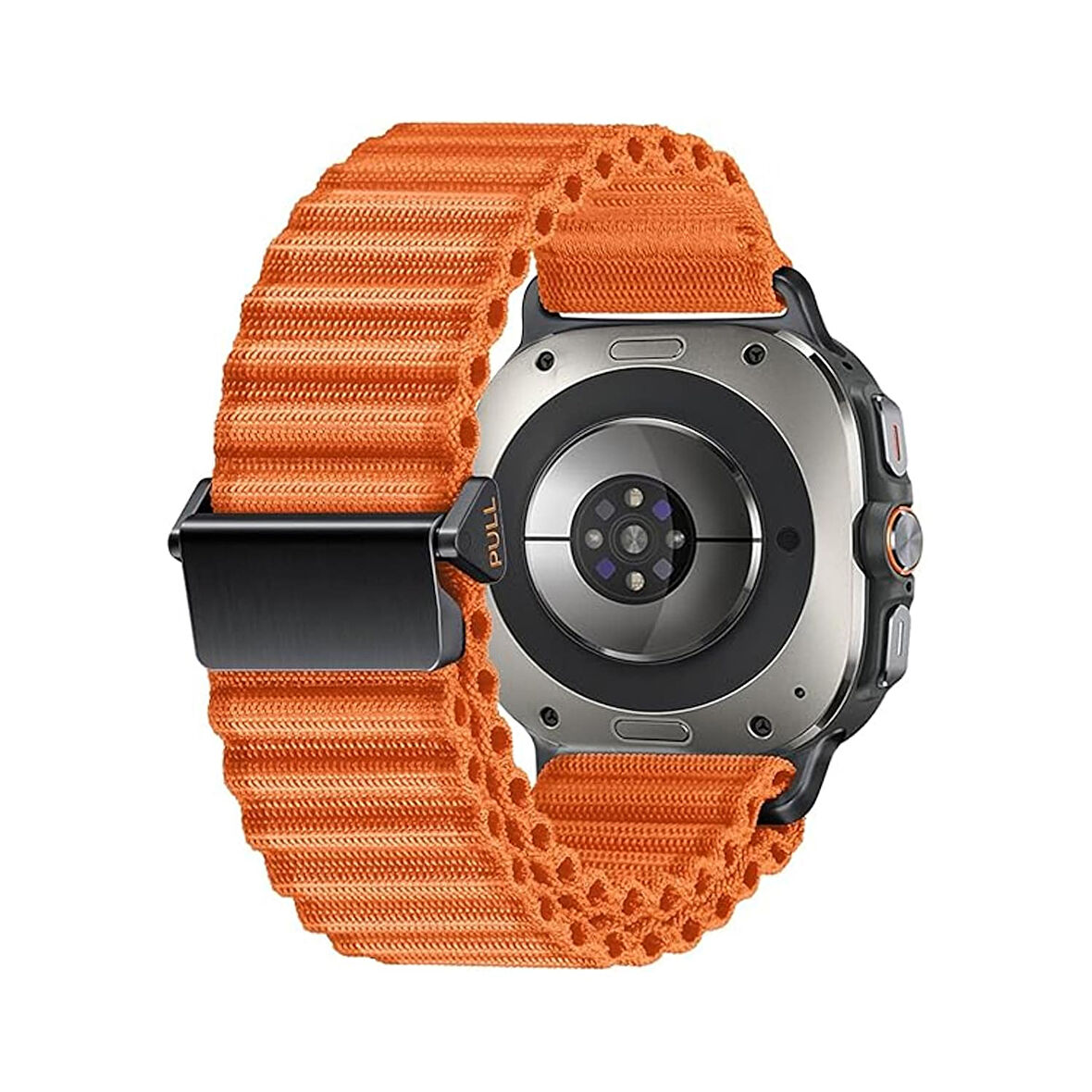 Forzacase Samsung Galaxy Watch 7 Ultra için Metal Tokalı Esnek Hasır Örgü Kordon Kayış - FC783