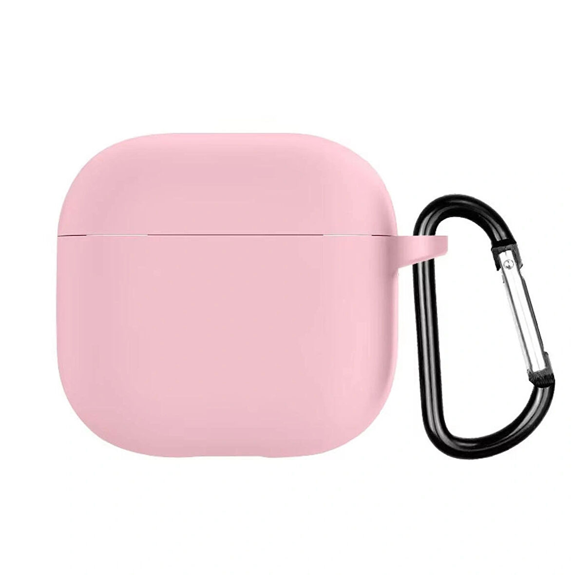 Forzacase Airpods 4 ile uyumlu Anahtar Askılıklı Bluetooth Kulaklık Kılıfı - FC793 Pembe