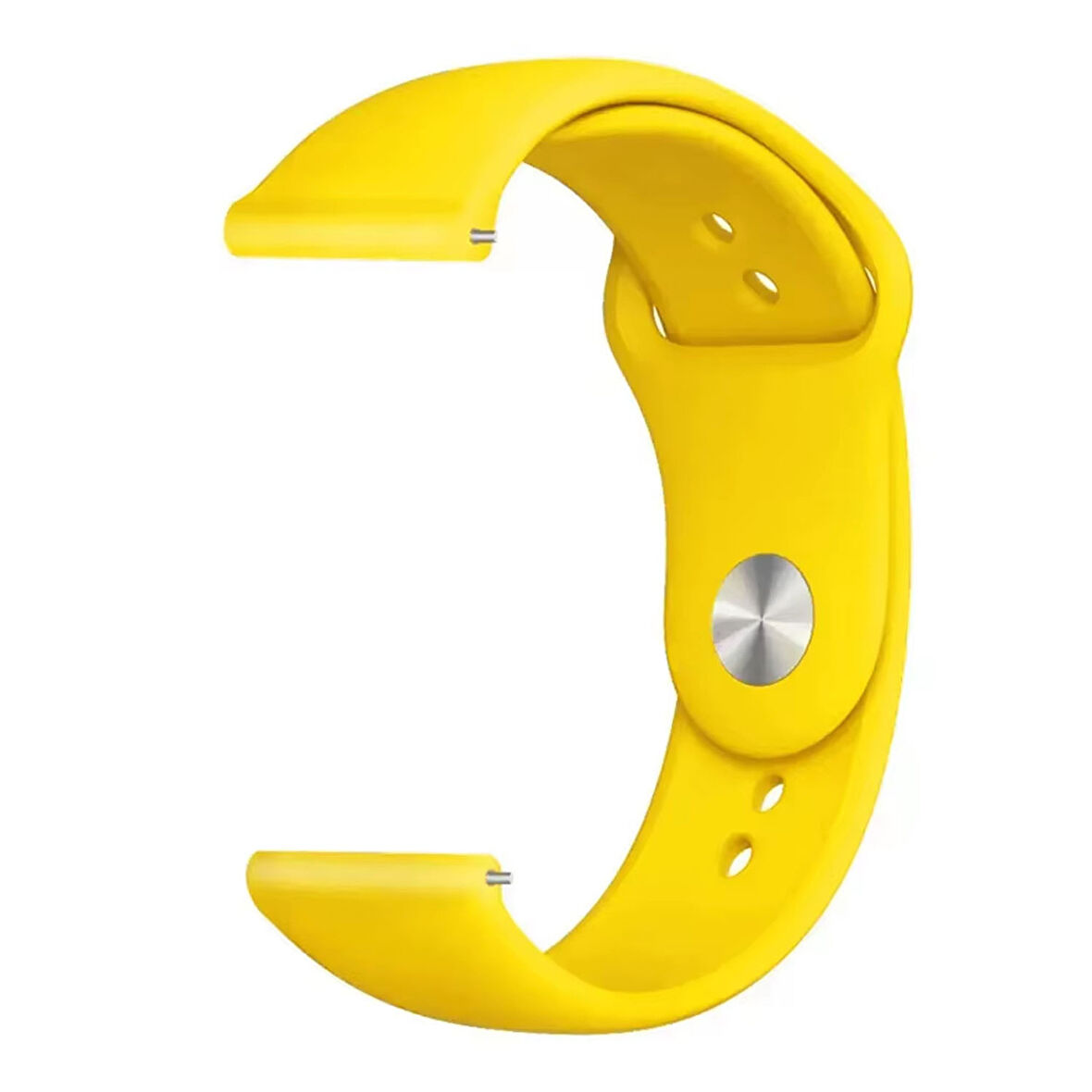 Forzacase Xiaomi Redmi Watch 5 Lite ile uyumlu Yumuşak Jel Şık Silikon Kordon Kayış - FC875