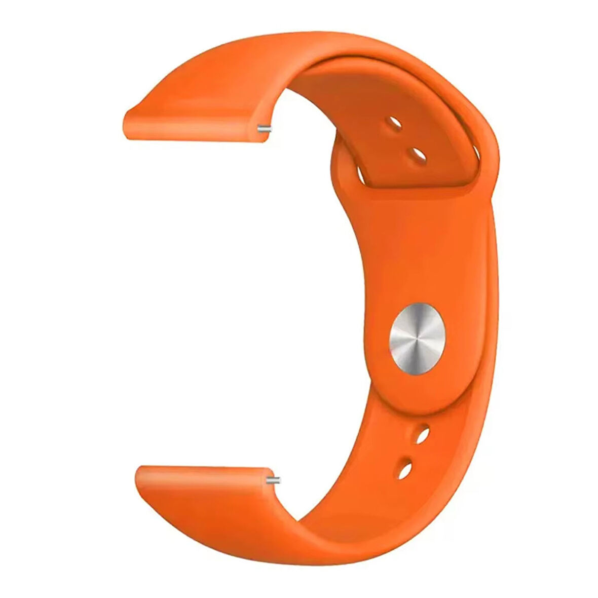 Forzacase Xiaomi Redmi Watch 5 Lite ile uyumlu Yumuşak Jel Şık Silikon Kordon Kayış - FC875