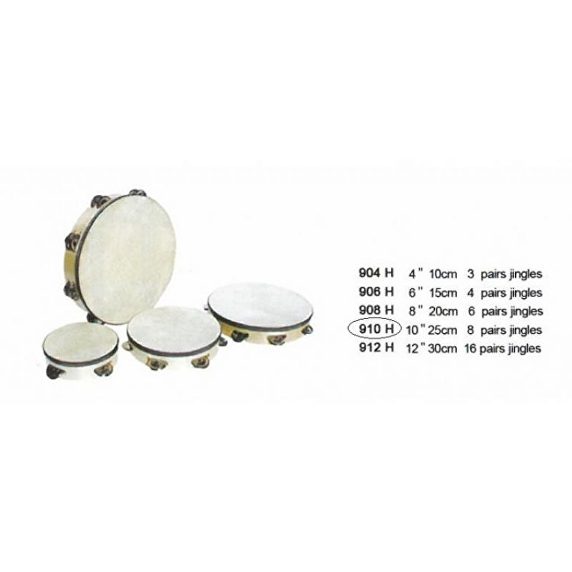 FOCUS FC910H 10\" Tamburin Tef