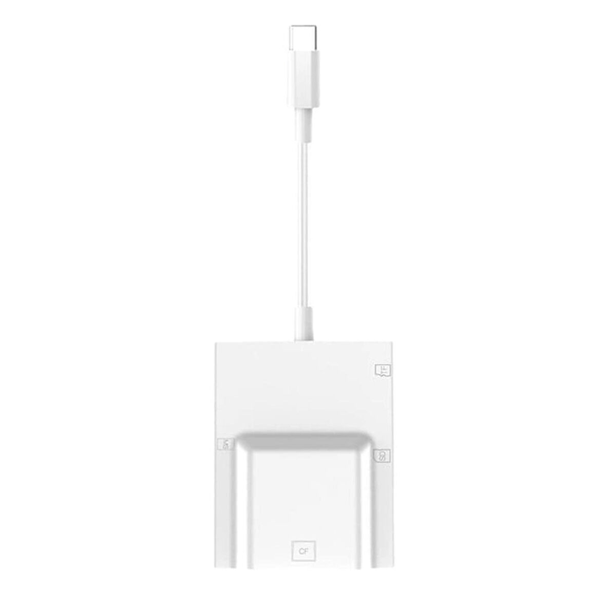 Forzacase Telefon ve Tabletler için Hızlı Type-C to SD / Micro SD / TF Kart Okuyucu Adaptör - FC974