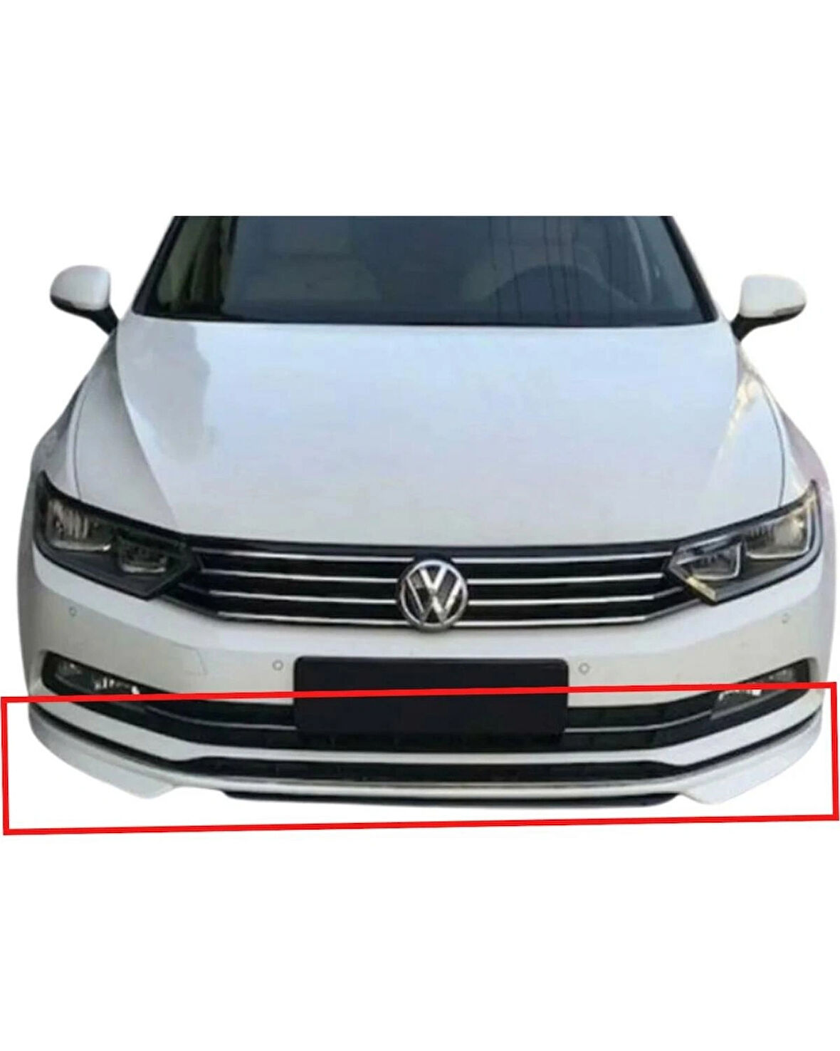  PASSAT B8 2014-2018 ÖN TAMPON EKİ (( BOYASIZ ))