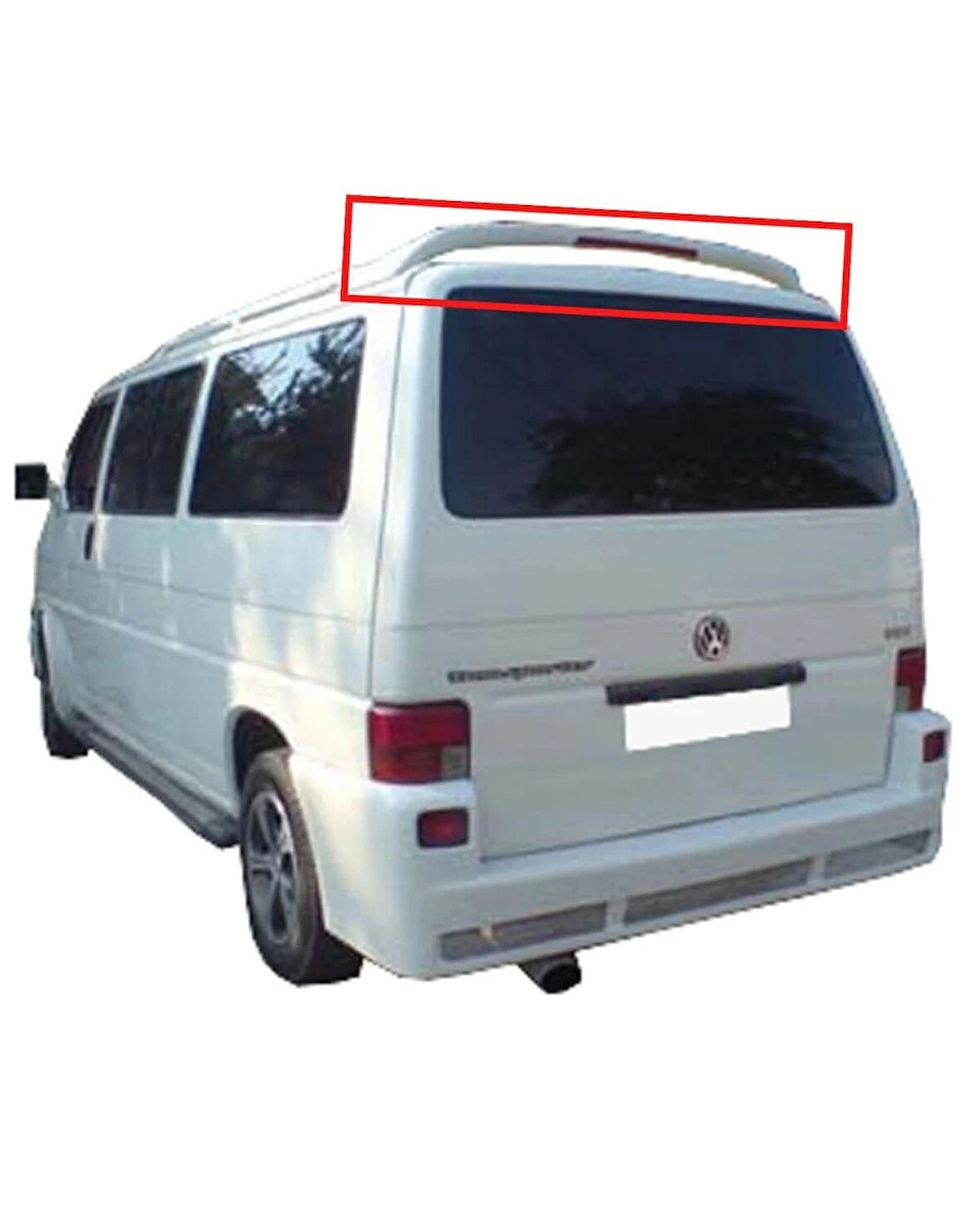 TRANSPORTER T4 IŞIKLI TAVAN SPOİLERİ (( BOYASIZ ))