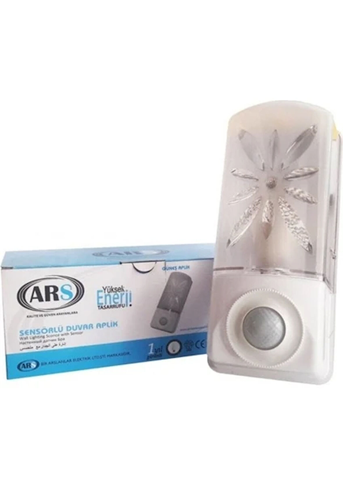 Ars Sensörlü Duvar Armatür Güneş